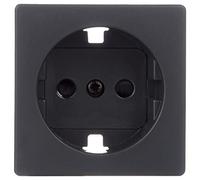Simon - 82041-38 tapa enchufe 2p+tt schuko+segur s-82 grafito Ref. 6558238231