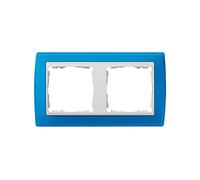 Simon 82623-64 placa de pared y cubierta de interruptor Azul