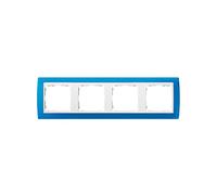 Simon 82643-64 placa de pared y cubierta de interruptor Azul