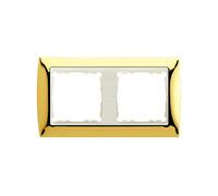 Simon 82724-66 placa de pared y cubierta de interruptor Oro