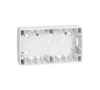 Simon - 82760-30 caja superficie baja 2elementos s-82 bl nieve Ref. 6558230152