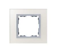 Simon - 82917-62 marco 1 elemento s-82 nature cristal plata Ref. 6558333001