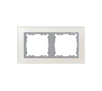Simon - 82927-62 marco 2 elemento s-82 nature cristal plata Ref. 6558333002
