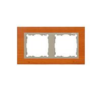 Simon 82927-67 placa de pared y cubierta de interruptor Madera