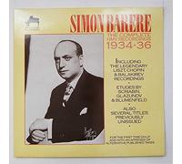 Simon Barere - The Complete HMV Recordings 1934-36 [LP]