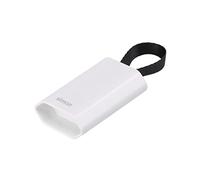 SIMON - Base Móvil con Salida Frontal, Clavija de Enchufe Hembra 10A 250 V, con Toma Tierra y Sistema Easy-Pull, Ideal para Espacios Reducidos y Detrás de Muebles, Color Blanco