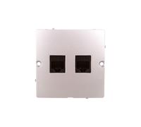 Simon Basic BMF52.02/43 Toma doble RJ45 Cat.
