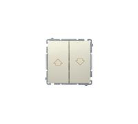 Simon Basic Botón Persiana Bipolar Beige BMZ1.01/12