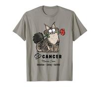 Simon Cat Cáncer Zodiaco Maine Coon sensible amoroso fiel Camiseta