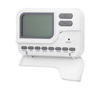 SIMON - Cronotermostato Digital Coati, Termostato Programable para Calefacción y Aire Acondicionado, Control de Temperatura en 2 Niveles, Color Blanco