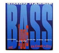 Simon Harris - Bass (1996 Remixes, blue vinyl) [Vinyl Single]