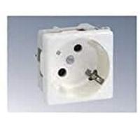 Simon K01/9 - Base Eléctrica K45 Emborn A Tornillo Con Obturador De Proteccion