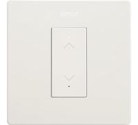 SIMON - KIT interruptor de persianas iO conectivo de empotrar blanco, Serie Simon 270, 700 VA, Interruptor de Pared Plano y Fino, Fácil de Instalar, Incluye Marco, Tapa y Mecanismo, Color blanco