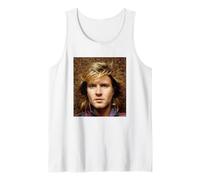 Simon Le Bon 80s Hair Duran Duran por Virginia Turbett Camiseta sin Mangas