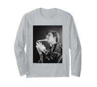 Simon Le Bon Duran Duran Cantante 1980 por Virginia Turbett Manga Larga