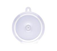 SIMON - Luz LED con Sensor de Movimiento, Inalámbrica y Recargable USB, Luz Neutra 4000K, Iluminación para Armarios, Pasillos y Cocina, Ahorro Energético, Diseño Circular, Color Blanco