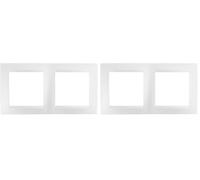 Simon M256209 - Marco 2 elementos serie 15 blanco (Paquete de 2)