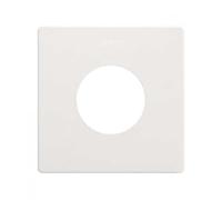 SIMON - Marco de Enchufe Clean, 1 Toma, Serie Simon 270, Marco de Pared Estética Mínima, Fácil de Instalar, No Incluye Bastidor, Color Blanco (20000910-039)