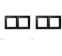 SIMON Marco dos elementos Serie 15 grafito, Termoplástico, 0 (Paquete de 2)