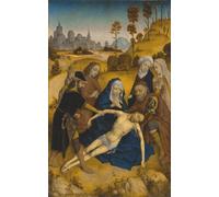 Simon Marmion “The Lamentation of Christ”: Medieval/Renaissance Diptych Notebook