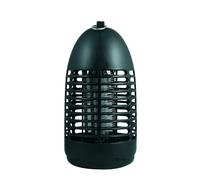 SIMON - Mata Moscas y Mosquitos Eléctrico, Lámpara Antimosquitos para Interior, Mata Moscas Electrónico, Ilumina y Mata Insectos Voladores, Cobertura de 30m², Luz LED Fluorescente de 13W, Color Negro