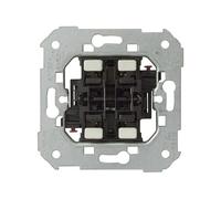 SIMON - Mecanismo Conmutador e Interruptor Doble, Serie 75, Compatible con Tapas de las Series Simon 75, 31, 82 y 88, Apto para Interiores (IP20), Fácil de Instalar, 10AX 250V