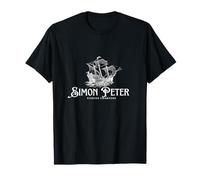 Simon Peter Fishing Charters Jesús Cristianos Dios Camiseta