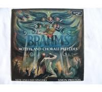Simon Preston / New English Singers - RG 571 Brahms Motets and Chorale Preludes New English Singers Simon Preston LP