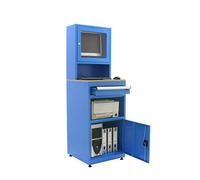 Simon Rack 1 Armario para PC, Azul, 1700x560x570 mm (H x W x D)