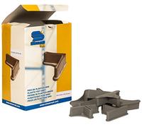 Simon Rack 90130000013 - Caja de 48 pies de plástico para estantería, P/35 Doble, Color Gris