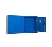 Simon Rack Armario para Herramientas, Caja Herramientas Metalica, 650x1200x275 mm, Incluye Llave, Azul - Cabinet Tool