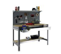 Simon Rack Banco de Trabajo con Panel Perforado y cajón 1510x610 mm - BT3