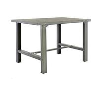 Simon Rack Banco de Trabajo Taller, Capacidad Carga 600 kg, 830x1200x730 mm, Mesa de Trabajo, Gris - BT6