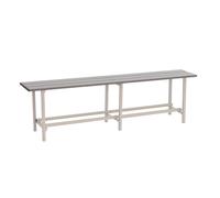 Simon Rack Banco Vestuario Metal, 475x1500x320 mm (Alto*Ancho*Largo), Banco para Vestuario, Desmontado, Simonlocker