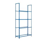 Simonrack Estantería para neumáticos 4 niveles 16 neumáticos 90 kg 2000x1000x300 mm Azul