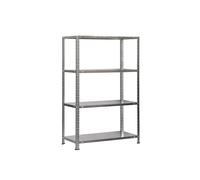 Simon Rack Estanterias Metalicas 1500x900x300 mm, 4 Baldas Metalica, 75 kg de Punto Flexión, Estanterias Almacenaje, Galvanizado - Advantage