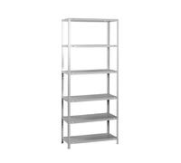 Simon Rack Estanterias Metalicas 2000x900x400 mm, 6 Baldas Metalica, 100 kg de Punto Flexión, Estanterias Almacenaje, Gris - Comfort