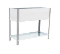 Simon Rack Huerto Urbano Alto Urban Garden Top Gris/Galvanizado 850x1200x400 MMS - Huerto - Huerto en casa - macetero metálica 150 Kgs de Capacidad