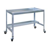 Simon Rack Mesa Jardinería con Ruedas, 915x1500x600 mm, Huerto Metálico, Galvanizado -Simon Garden