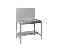 Simon Rack Mesa Jardinería, Panel Herramientas, 1445x1200x400 mm, Huerto Metálico, Galvanizado -Simon Garden