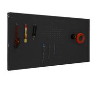 Simonrack Panel para herramientas de pared Simon Rack 1500x400 mm, incluye 8 ganchos, antracita