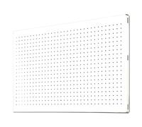 Simon Rack Panel Herramientas Pared, Tablero Perforado, Panel Perforado, Metal, 1500x400 mm, Blanco - Simonwork