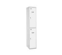 Taquilla 1800x400x500 SIMONLOCKER PROFESIONAL TANDEM 1/2 400 INI GR/BL marca SIMONRACK