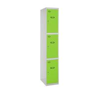 Taquilla 1800x300x500 SIMONLOCKER PROFESIONAL 3 PUERTA 1/3 300 IN GR/VE marca SIMONRACK