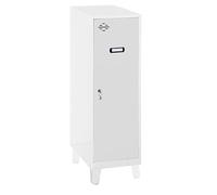 Simon Rack Taquillas Vestuario Pequeña, 1015x400x500 mm, Amario Metálico Pequeño, Incluye Pies, Gris/Oscuro - Simonlocker