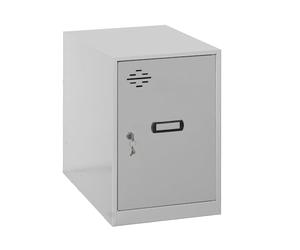 Simon Rack Taquillas Vestuario Pequeña, 475x400x500 mm, Amario Metalico Pequeño, Incluye Llave, Gris - Simonlocker