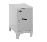 Simon Rack Taquillas Vestuario Pequeña, 575x300x500 mm, Amario Metalico Pequeño, Incluye Llave, Gris - Simonlocker