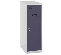 Simon Rack Taquillas Vestuario Pequeña, 915x300x500 mm, Amario Metalico Pequeño, Incluye Llave, Gris/Antracita - Simonlocker