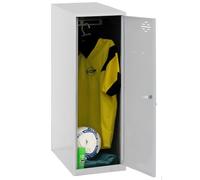 Simon Rack Taquillas Vestuario Pequeña, 915x300x500 mm, Amario Metalico Pequeño, Incluye Llave, Gris - Simonlocker