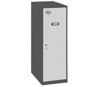 Simon Rack Taquillas Vestuario Pequeña, 915x400x500 mm, Amario Metalico Pequeño, Incluye Llave, Antracita/Gris - Simonlocker